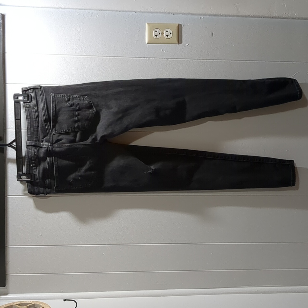 American Eagle Black Jeggings, Size 6
